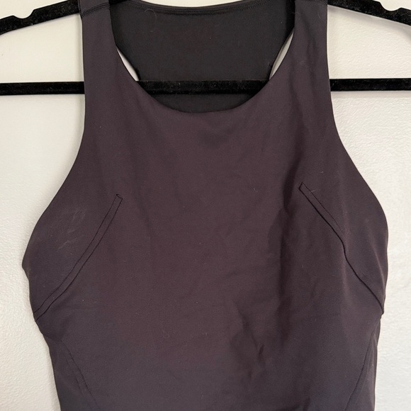 Lululemon Wonder Train Racerback Tank Crop Top - Black - Picture 2 of 4